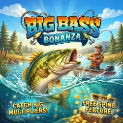 Big Bass Bonanza slot game at Betti Casino for United Kingdom players